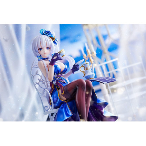 Azur Lane Pvc Figura 1/7 Ilustre (Festa do Chá Sem Fim) 20 Cm