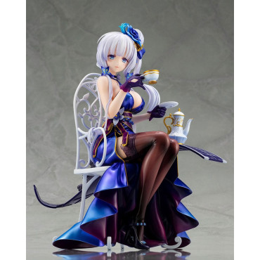 Azur Lane Pvc Figura 1/7 Ilustre (Festa do Chá Sem Fim) 20 Cm