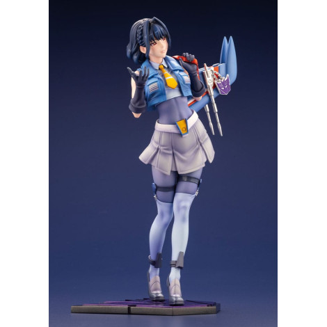 Transformers Figura Bishoujo Pvc 1/7 Thundercracker Edição Limitada 21 Cm