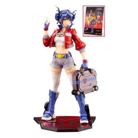 Transformers Figura Bishoujo Pvc 1/7 Optimus Prime Deluxe Edition 23 Cm