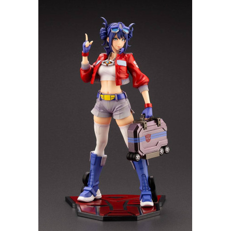 Transformers Figura Bishoujo Pvc 1/7 Optimus Prime Deluxe Edition 23 Cm