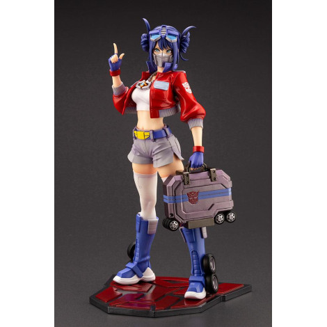 Transformers Figura Bishoujo Pvc 1/7 Optimus Prime Deluxe Edition 23 Cm