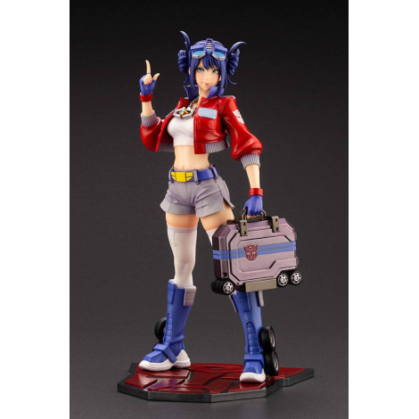 Transformers Figura Bishoujo Pvc 1/7 Optimus Prime Deluxe Edition 23 Cm