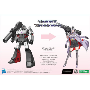 Transformers Figura Bishoujo Pvc 1/7 Megatron Edição de Luxo 25 Cm