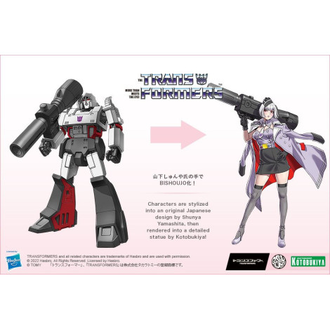 Transformers Figura Bishoujo Pvc 1/7 Megatron Edição de Luxo 25 Cm