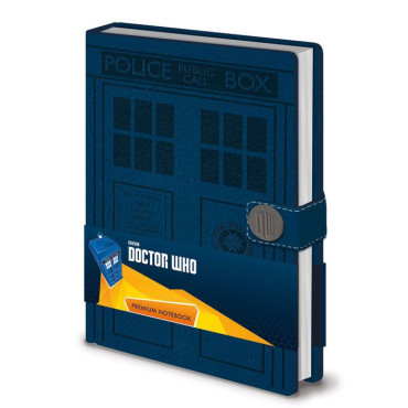 Bloco de notas A5 Premium Doctor Who Tardis