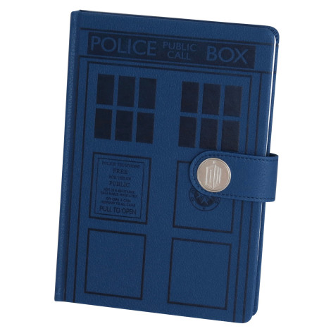 Bloco de notas A5 Premium Doctor Who Tardis