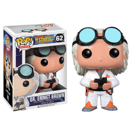 Funko Pop! Emmet Brown 'Doc' De Volta ao Futuro