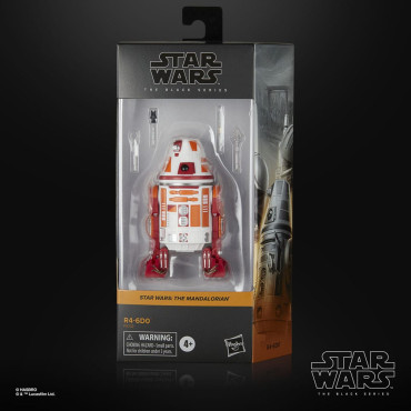 Star WarsFigura: O Mandaloriano Série Negra R4-6D0 15 Cm