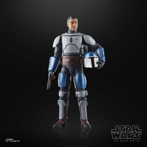 Star WarsFigura: O Mandaloriano Série Negra Comandante da Frota Mandaloriana 15 Cm