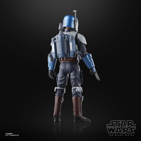 Star WarsFigura: O Mandaloriano Série Negra Comandante da Frota Mandaloriana 15 Cm