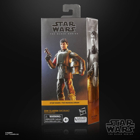 Star WarsFiguras : Os Mandalorianos Série Negra Din Djarin (Morak) 15 Cm