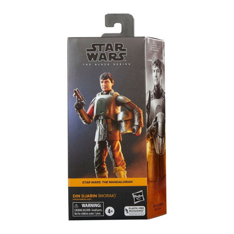 Star WarsFiguras : Os Mandalorianos Série Negra Din Djarin (Morak) 15 Cm