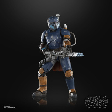 Star WarsFigura: O Mandaloriano Série Negra Deluxe Paz Vizsla 15 Cm