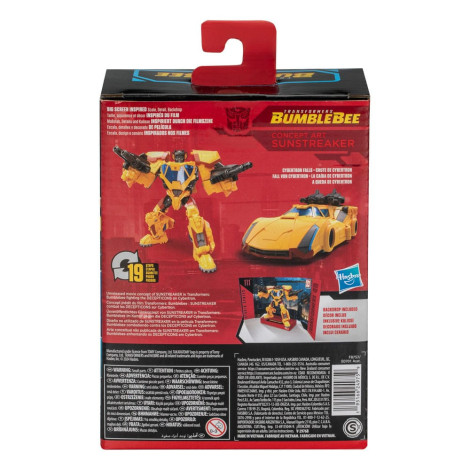 TransformersFiguras : Bumblebee Studio Series Deluxe Class Concept Art Sunstreaker 11 Cm