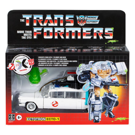 Transformers Figura X Ghostbusters Ectotron Ecto-1 18 Cm