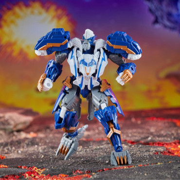 Transformers Figura Gerações Legado United Voyager Classe Prime Universo Thundertron 18 Cm