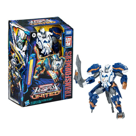 Transformers Figura Gerações Legado United Voyager Classe Prime Universo Thundertron 18 Cm