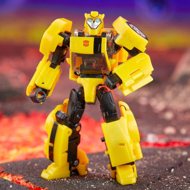 Transformers Figura Generations Legacy United Deluxe Class Universo Animado Bumblebee 14 Cm