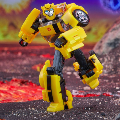 Transformers Figura Generations Legacy United Deluxe Class Universo Animado Bumblebee 14 Cm