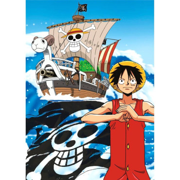 One Piece Cobertor de lã Luffy