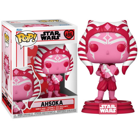 Funko Pop! Ahsoka Tano Especial Dia dos Namorados Star Wars