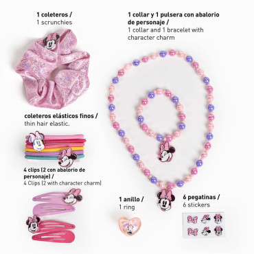 SET DE BELLEZA ACCESORIOS DISPLAY MINNIE