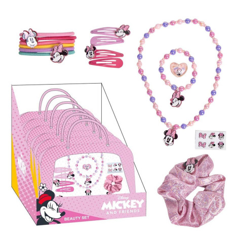 SET DE BELLEZA ACCESORIOS DISPLAY MINNIE