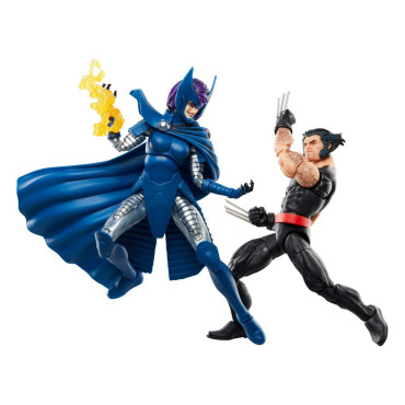 Marvel Legends Figuras Wolverine 50º Aniversário Wolverine & Psylocke 15 Cm