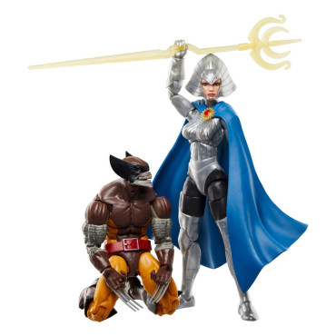 Marvel Legends Figuras Wolverine 50º Aniversário Wolverine & Lilandra Neramani 15 Cm