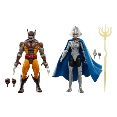 Marvel Legends Figuras Wolverine 50º Aniversário Wolverine & Lilandra Neramani 15 Cm