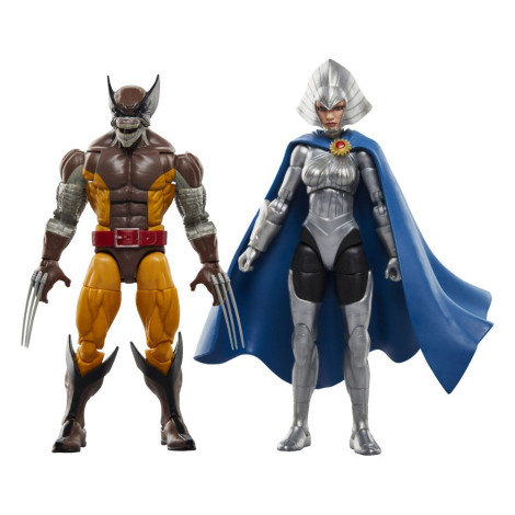 Marvel Legends Figuras Wolverine 50º Aniversário Wolverine & Lilandra Neramani 15 Cm