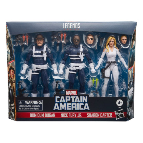 Marvel Legends Figuras Capitão América S.H.I.E.L.D. 15 Cm