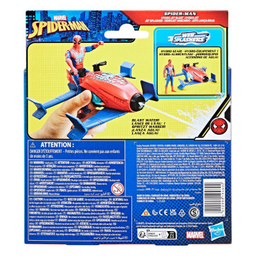 Spider-Man Epic Hero Series Web Splashers Spider-Man Hydro Jet Blast Figure 10 Cm