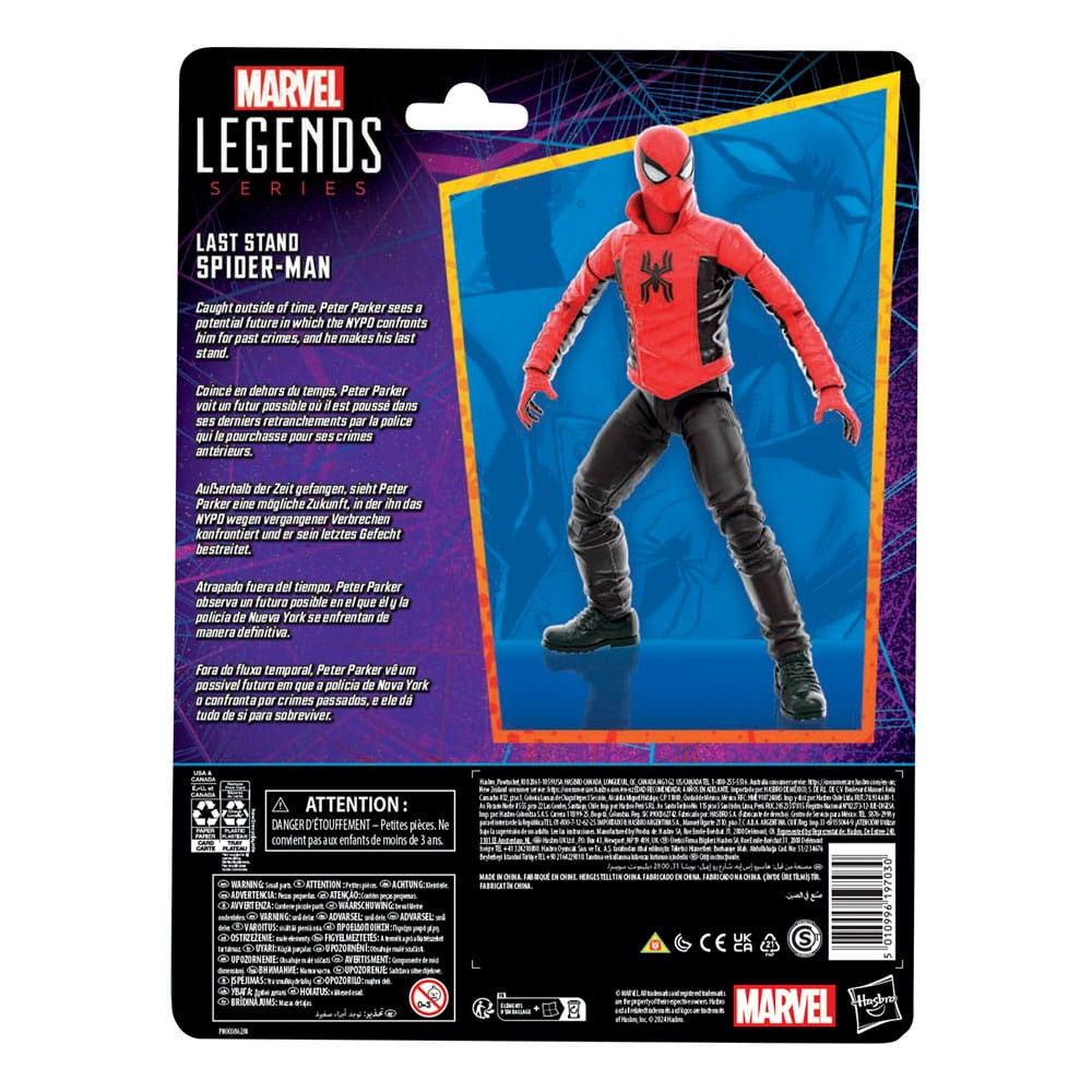 Marvel Legends Figura Homem-Aranha Comics Last Stand Spider-Man 15 Cm