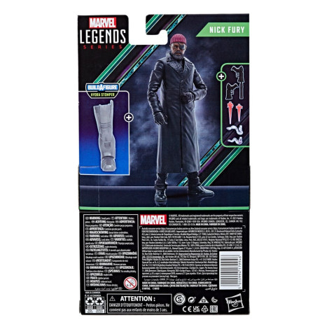 Marvel Legends Figura Invasão Secreta Nick Fury (Baf: Hydra Stomper) 15 Cm