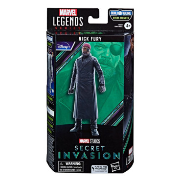 Marvel Legends Figura Invasão Secreta Nick Fury (Baf: Hydra Stomper) 15 Cm