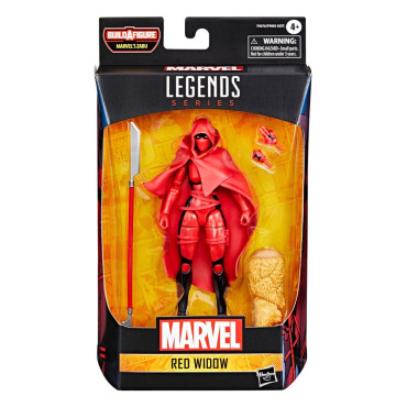 Marvel Legends MarvelFigura Viúva vermelha (Baf: 'S Zabu) 15 Cm