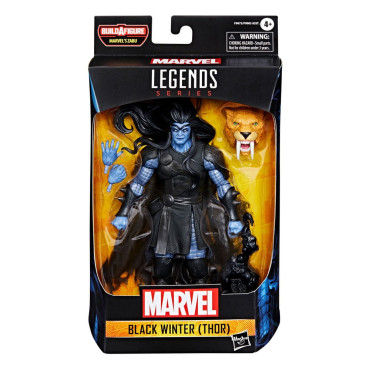 Marvel Legends MarvelFigura inverno Negro (Thor) (Baf: 'S Zabu) 15 Cm