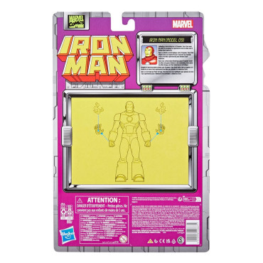 Iron Man Marvel Legends Iron Man Figura (Modelo 09) 15 Cm