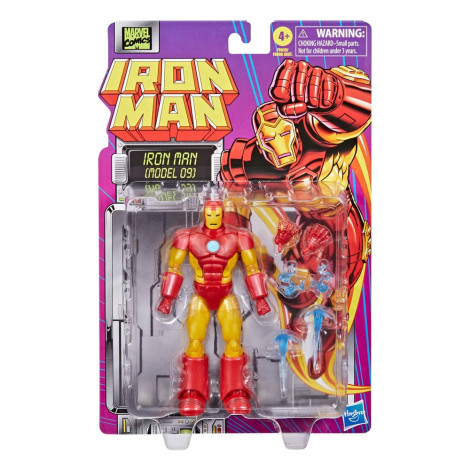 Iron Man Marvel Legends Iron Man Figura (Modelo 09) 15 Cm