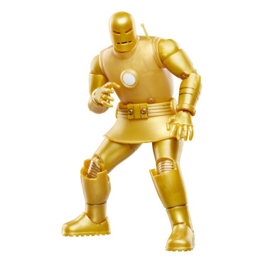 Iron Man Marvel Legends Iron Man Figura (Modelo 01-Gold) 15 Cm