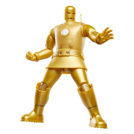 Iron Man Marvel Legends Iron Man Figura (Modelo 01-Gold) 15 Cm