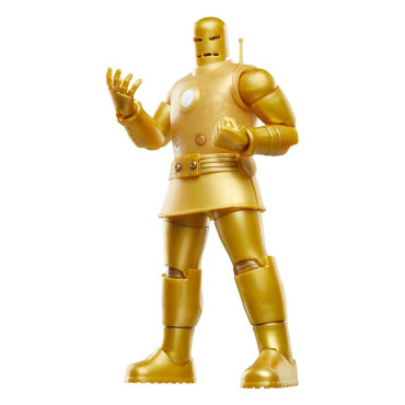 Iron Man Marvel Legends Iron Man Figura (Modelo 01-Gold) 15 Cm