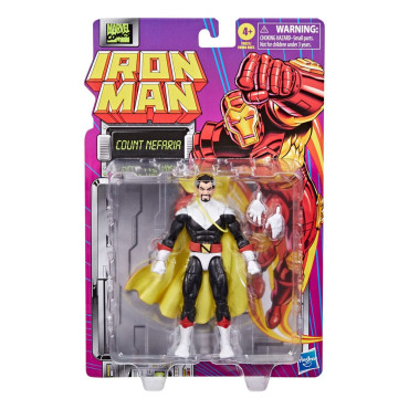 Iron Man Marvel Legends Figura Contagem Nefaria 15 Cm