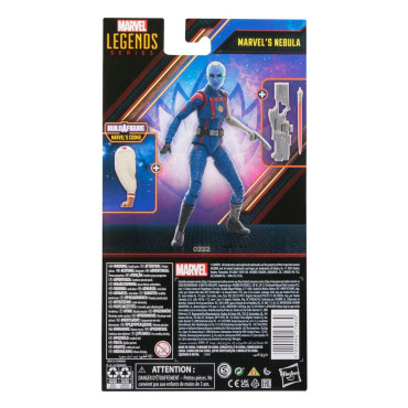 Marvel Legends Guardiões da Galáxia Vol. 3 Figurinha Nebula 15 Cm