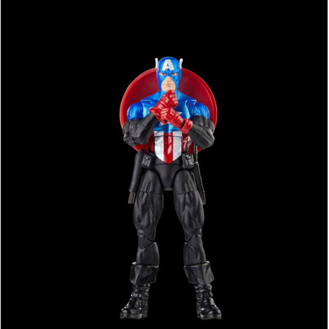 Marvel Legends Vingadores: Além do Mais Poderoso da Terra Figura Capitão América (Bucky Barnes) 15 Cm