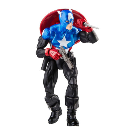 Marvel Legends Vingadores: Além do Mais Poderoso da Terra Figura Capitão América (Bucky Barnes) 15 Cm