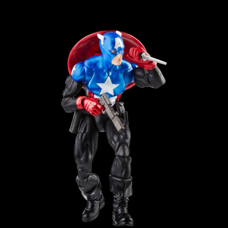 Marvel Legends Vingadores: Além do Mais Poderoso da Terra Figura Capitão América (Bucky Barnes) 15 Cm