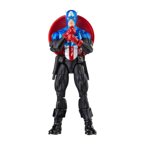 Marvel Legends Vingadores: Além do Mais Poderoso da Terra Figura Capitão América (Bucky Barnes) 15 Cm